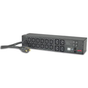 APC AP7811 208V 30A 16 Plug Metered Rack Mounted PDU Power Distribution Unit