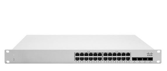 NEW Cisco Meraki MS225-24P-HW 24x 1GB PoE+ RJ-45 4x 10GB SFP+ Unclaimed Switch
