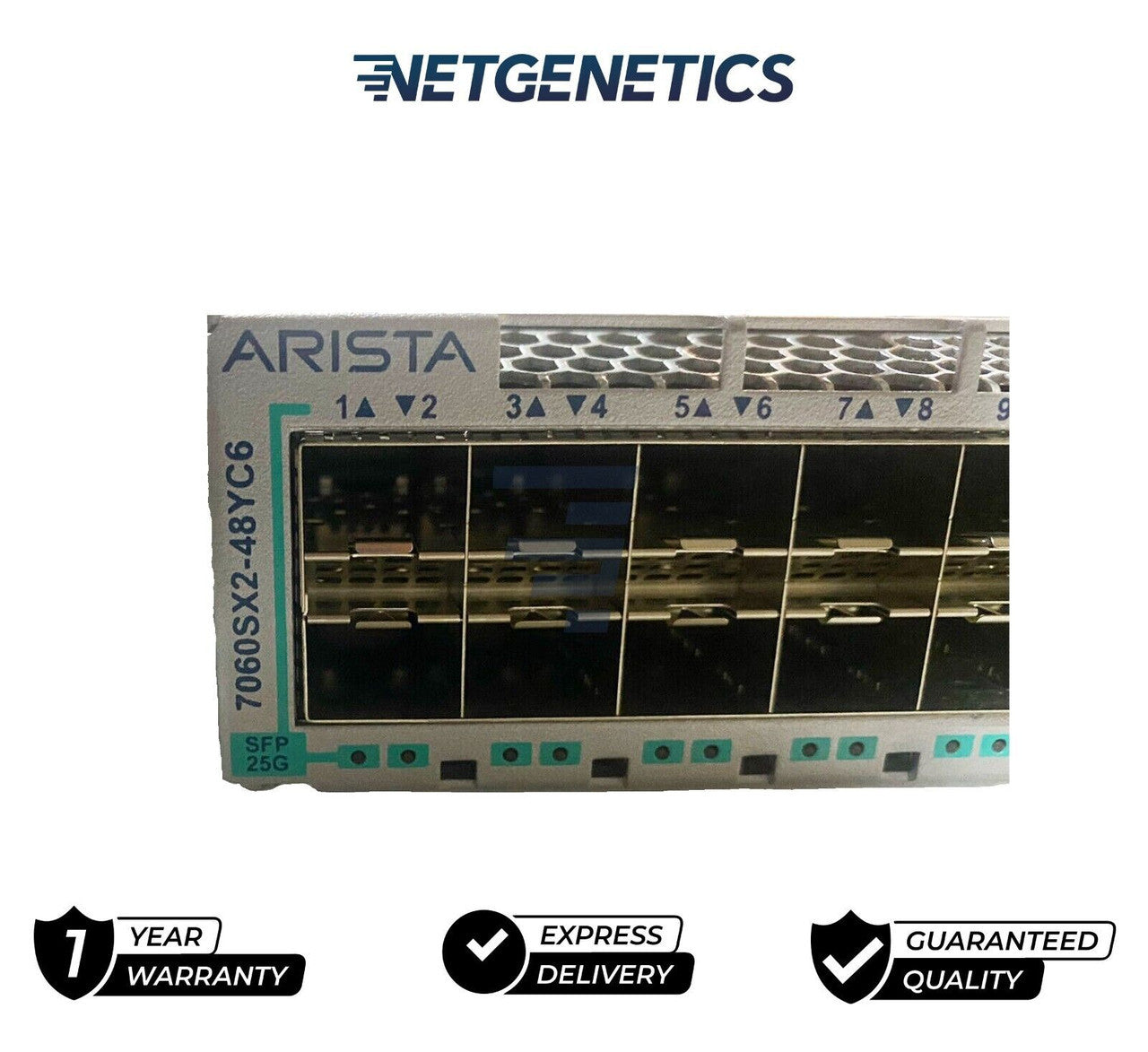 Arista DCS-7060SX2-48YC6-F 48x 25GB SFP+ 6x 100GB QSFP Front-to-Back Air Switch