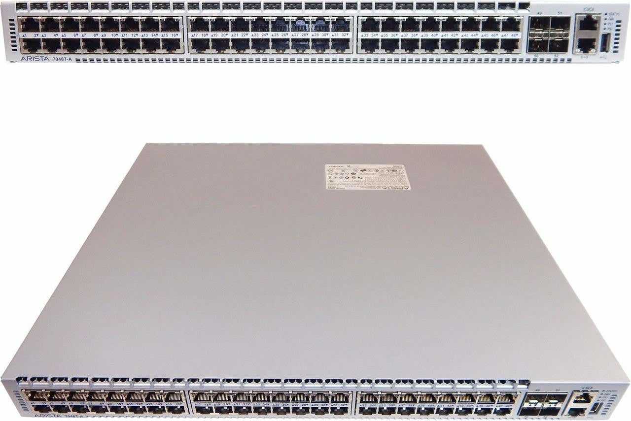 Arista DCS-7048T-A-R 7048 Series 48-Port GE 4-Port SFP+ Rear-to-Front Switch