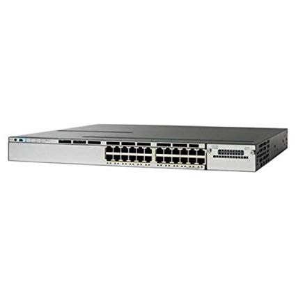 New  Cisco WS-C3750X-24T-S 3750-X Series 24-Port Gigabit Stackable Switch