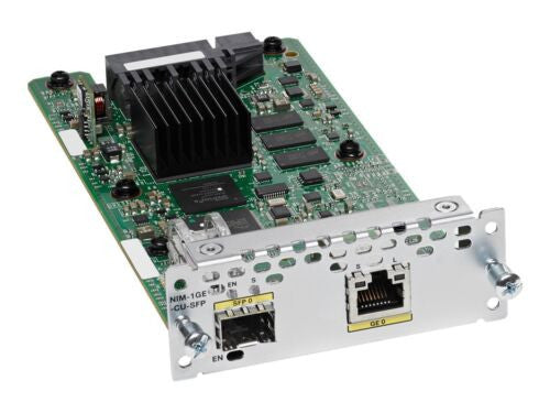 Cisco NIM-1GE-CU-SFP ISR 4000 1x 1GB Combo (SFP/RJ-45) Router Module