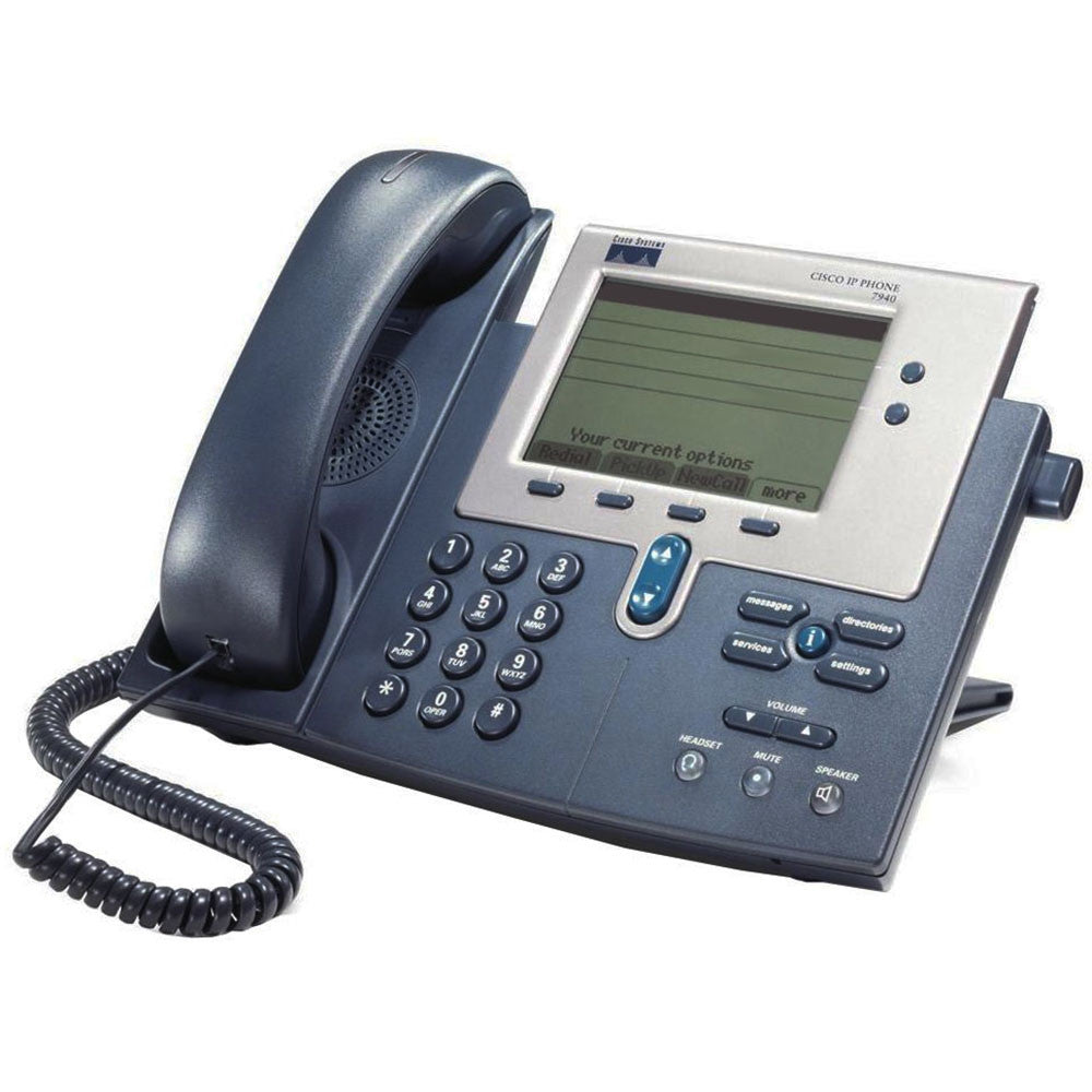 Cisco CP-7940G 7940 Series VOIP IP Phone - Grade A - CLEAN
