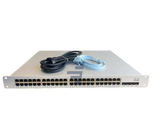 Cisco Meraki MS210-48FP-HW 48x 1GB PoE+ RJ-45 4x 1GB SFP Unclaimed Switc