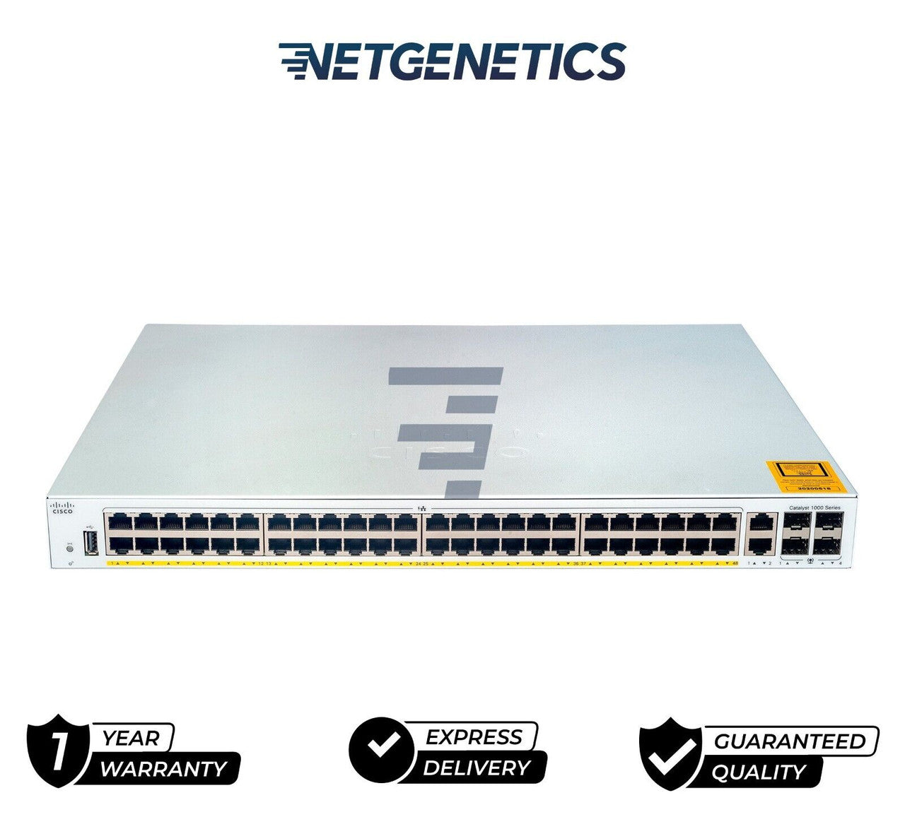 Cisco Catalyst C1000-48P-4G-L Network Switch 48 Gigabit Ethernet PoE+