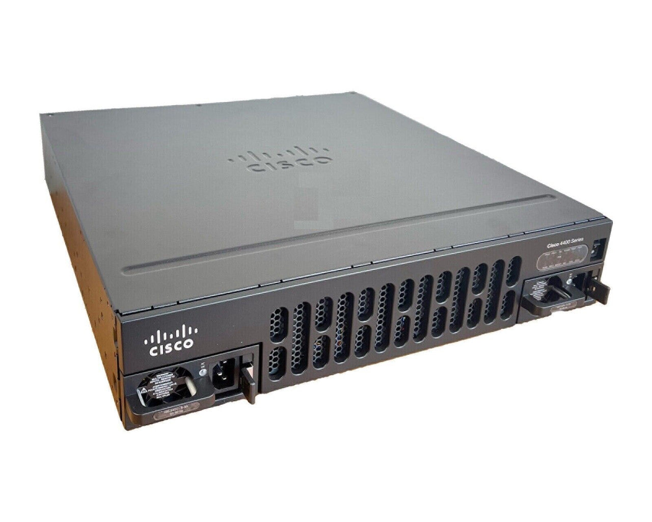 Cisco ISR4451-X-AXV/K9 Router w/ UC, SEC, APP LICENSE + PVDM4-64 ISR4451-AXV-K9